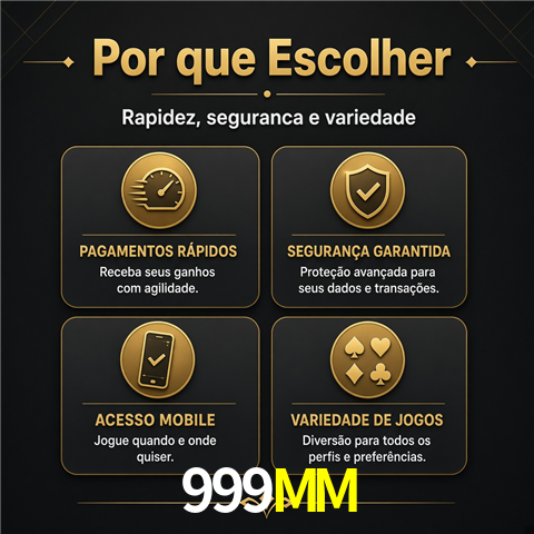Por que escolher — rapidez, segurança e variedade
